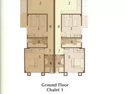 سعر لا ينافس في منتجع تلال السخنة لل110 متر إغتنم الفرصة