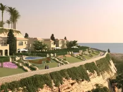 بسعر مغري توين هاوس 140م في تلال السخنة فيو رائع