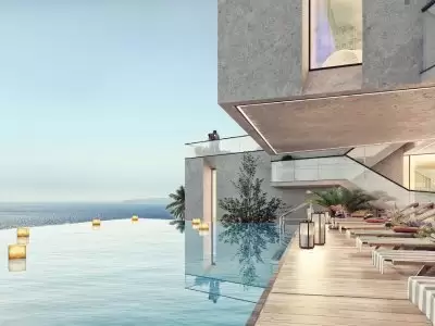 استوديو للبيع 43م في باي مونت